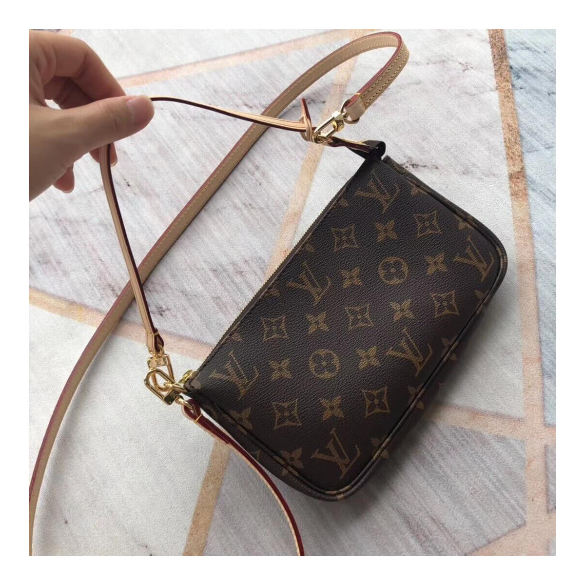 Louis Vuitton Monogram Canvas Pochette Accessoires M40712/M51980