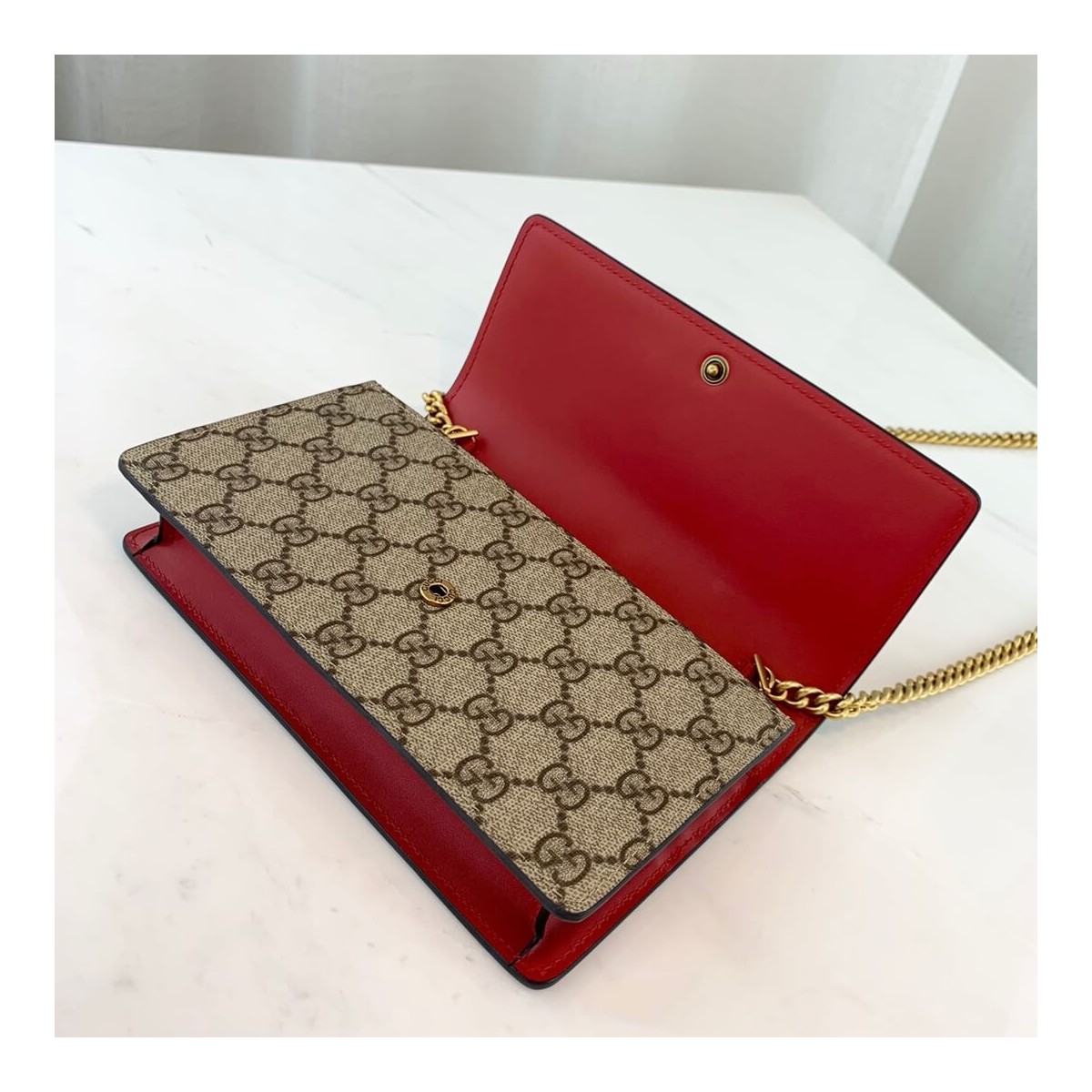 Gucci GG Supreme Mini Bag With Cherries MM 481290