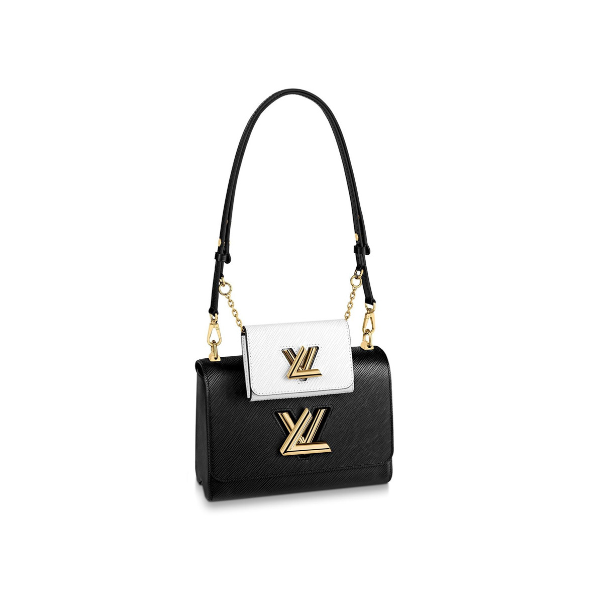 Louis Vuitton Twist MM And Twisty M55683 Black/White