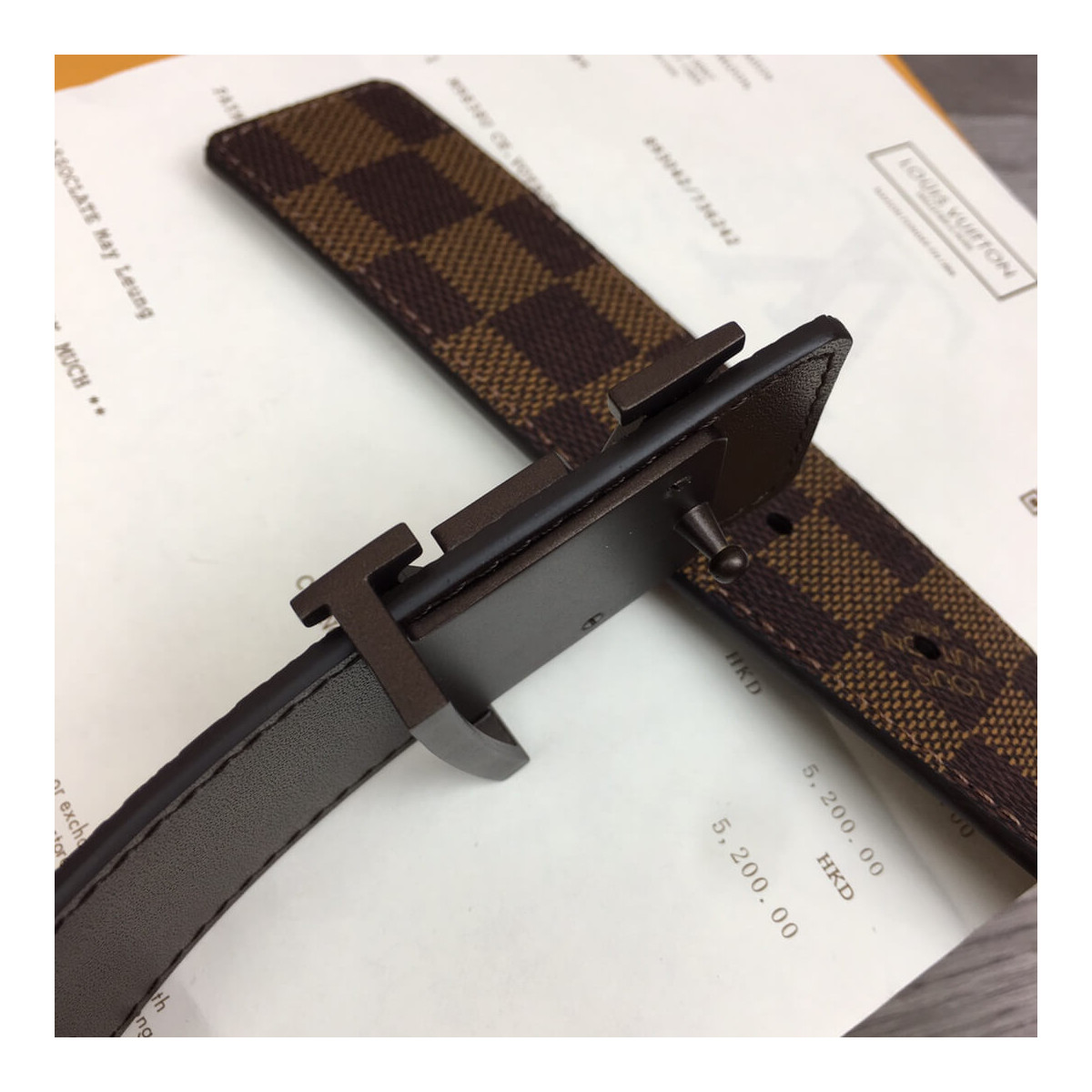 Louis Vuitton Initiales 40mm Belt M9807