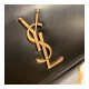 Saint Laurent Sunset Chain Wallet In Smooth Leather 533026