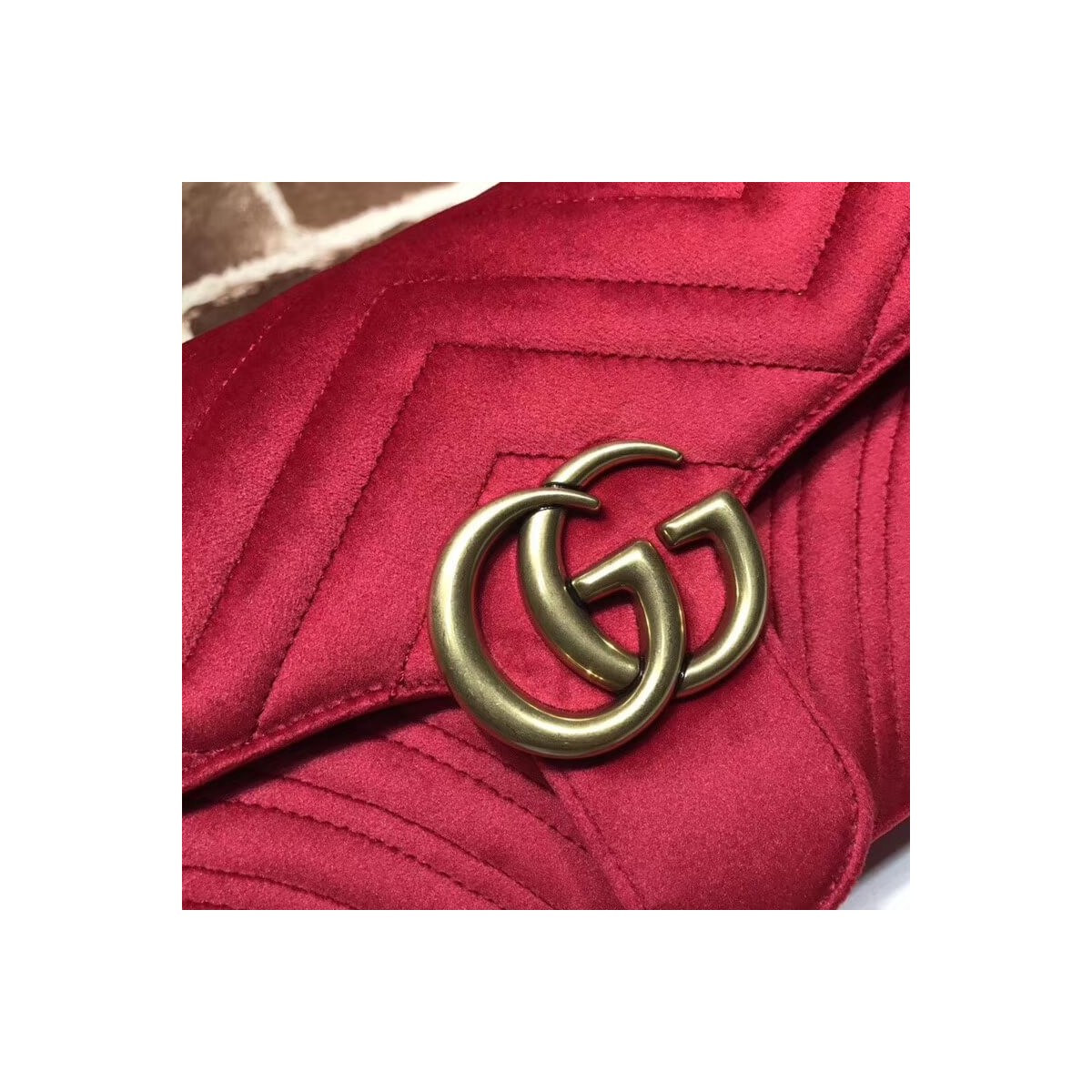 Gucci GG Marmont Velvet Shoulder Bag 443497