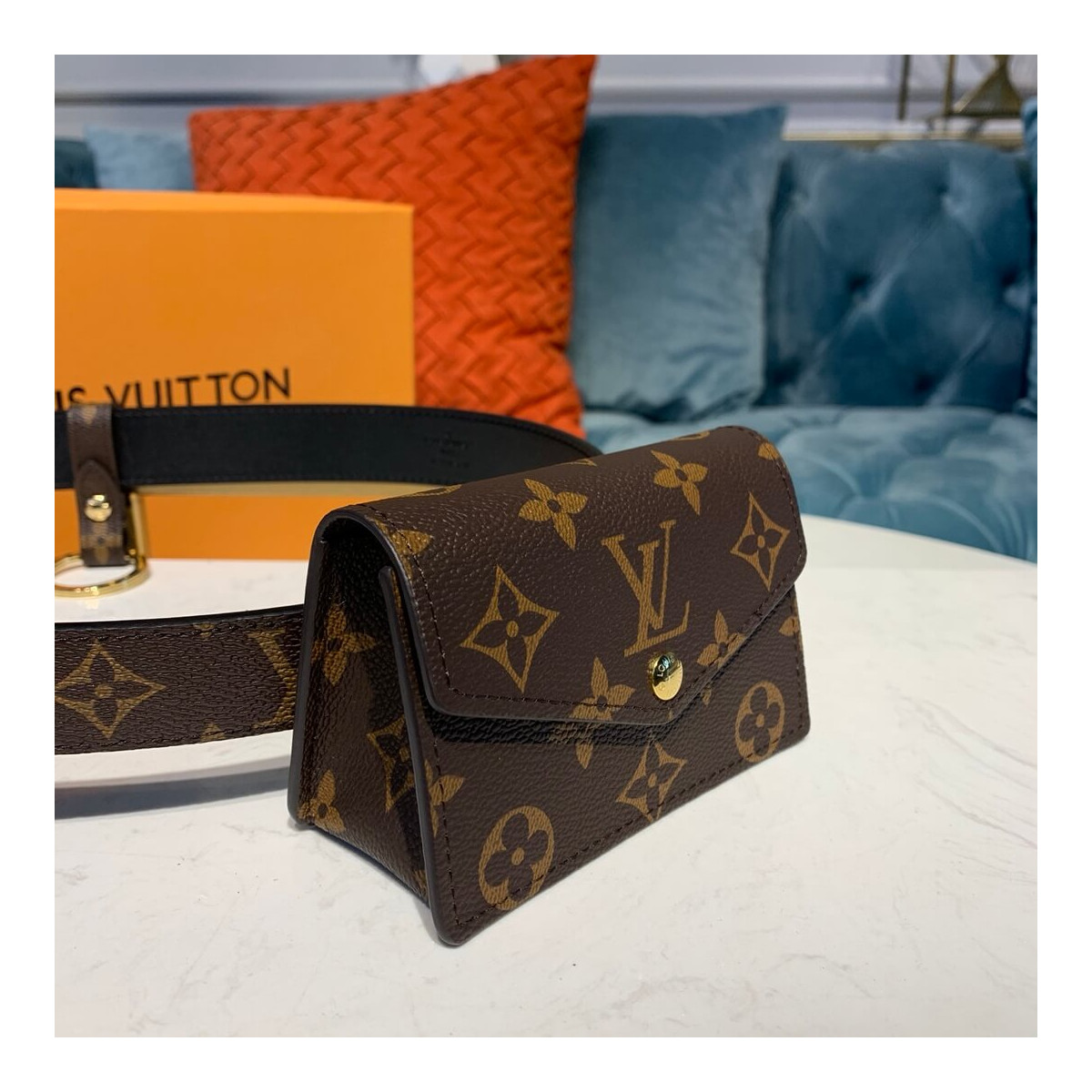 Louis Vuitton Monogram Daily Multi Pocket 30mm Belt M0236Y