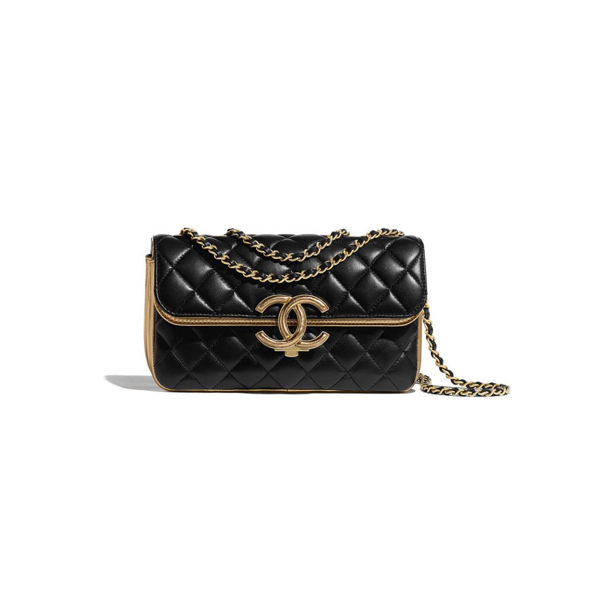 Chanel Small Flap Bag A57275 Black/Gold