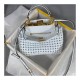 Fendi Peekaboo Iconic Mini Leather Interlace Bag 8BN244