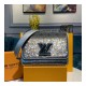 Louis Vuitton Twist MM with Silver Sequins M50282