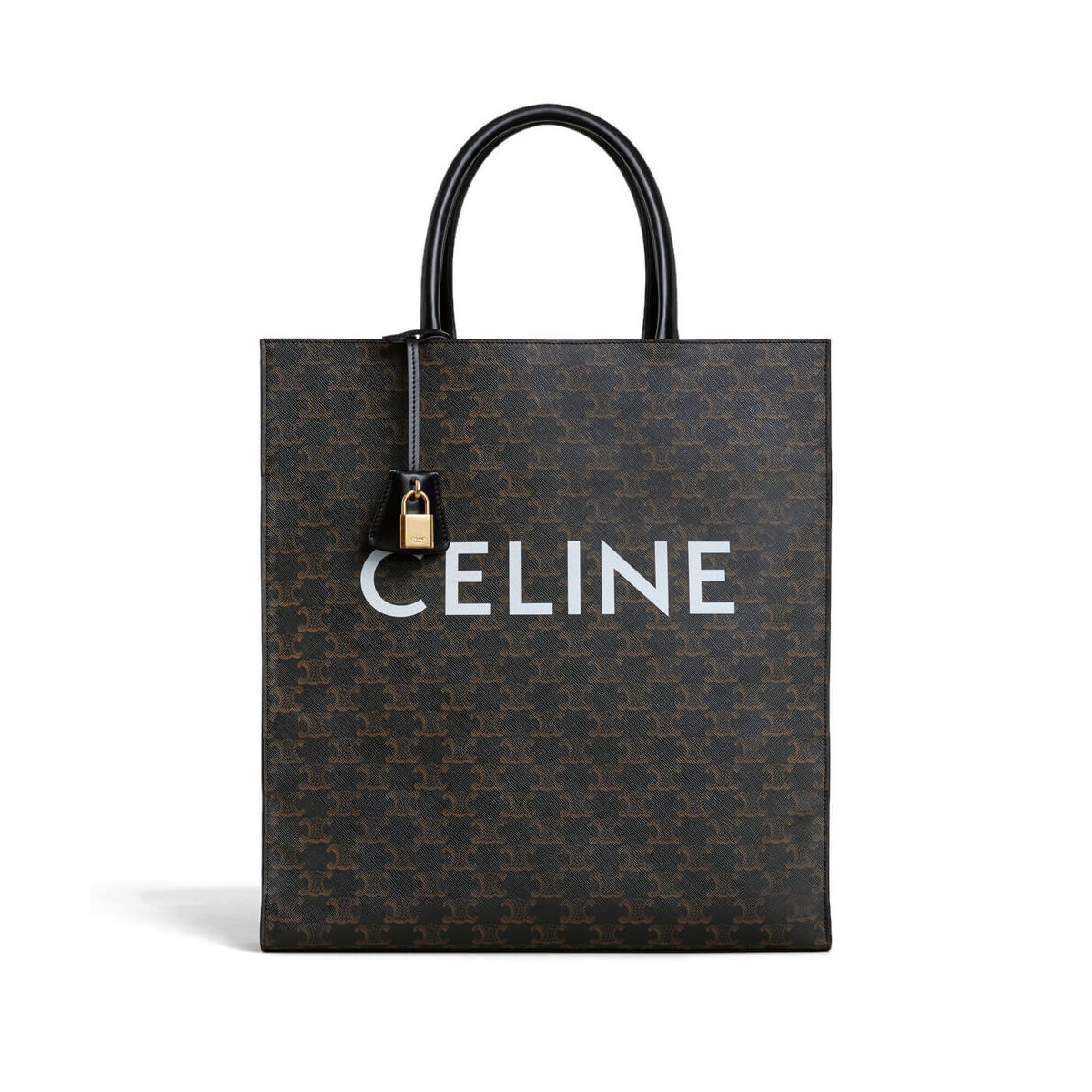 Celine Vertical Cabas Celine In Triomphe Canvas 190972