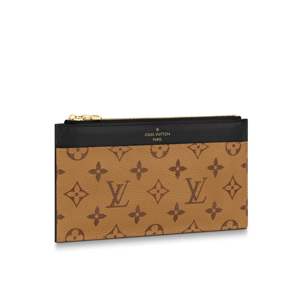 Louis Vuitton Monogram Reverse Slim Purse M80390