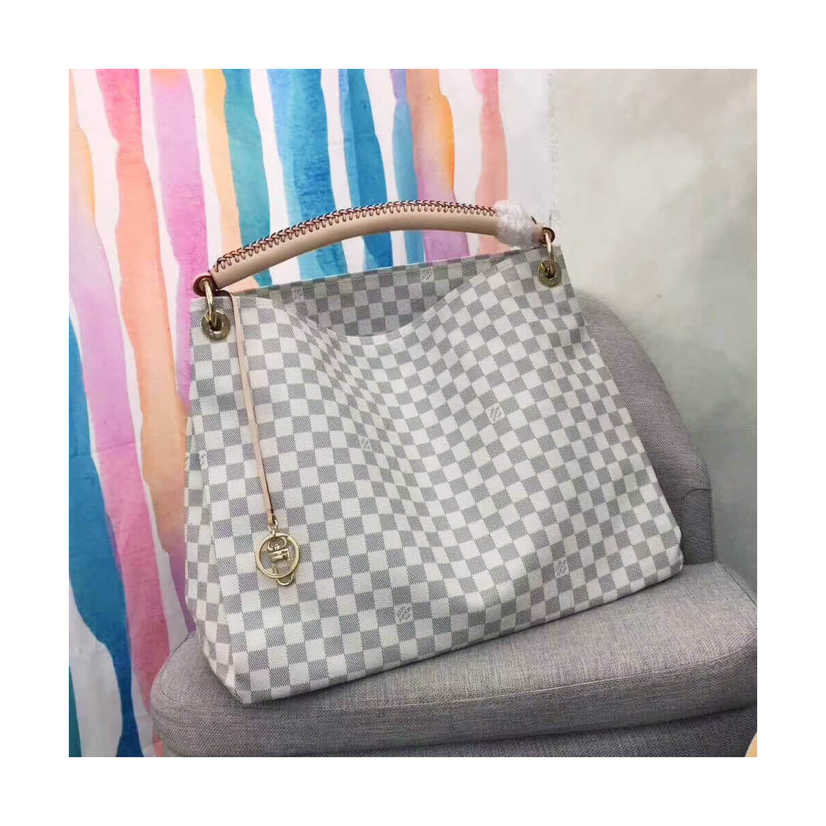 Louis Vuitton Damier Azur Canvas Artsy GM N41173