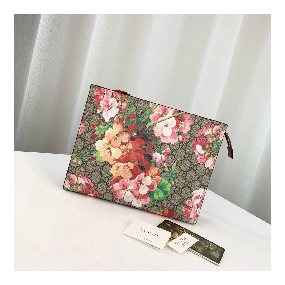 Gucci GG Blooms Large Cosmetic Case 430268