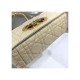 Dior Small Caro Bag Supple Cannage Calfskin M9241