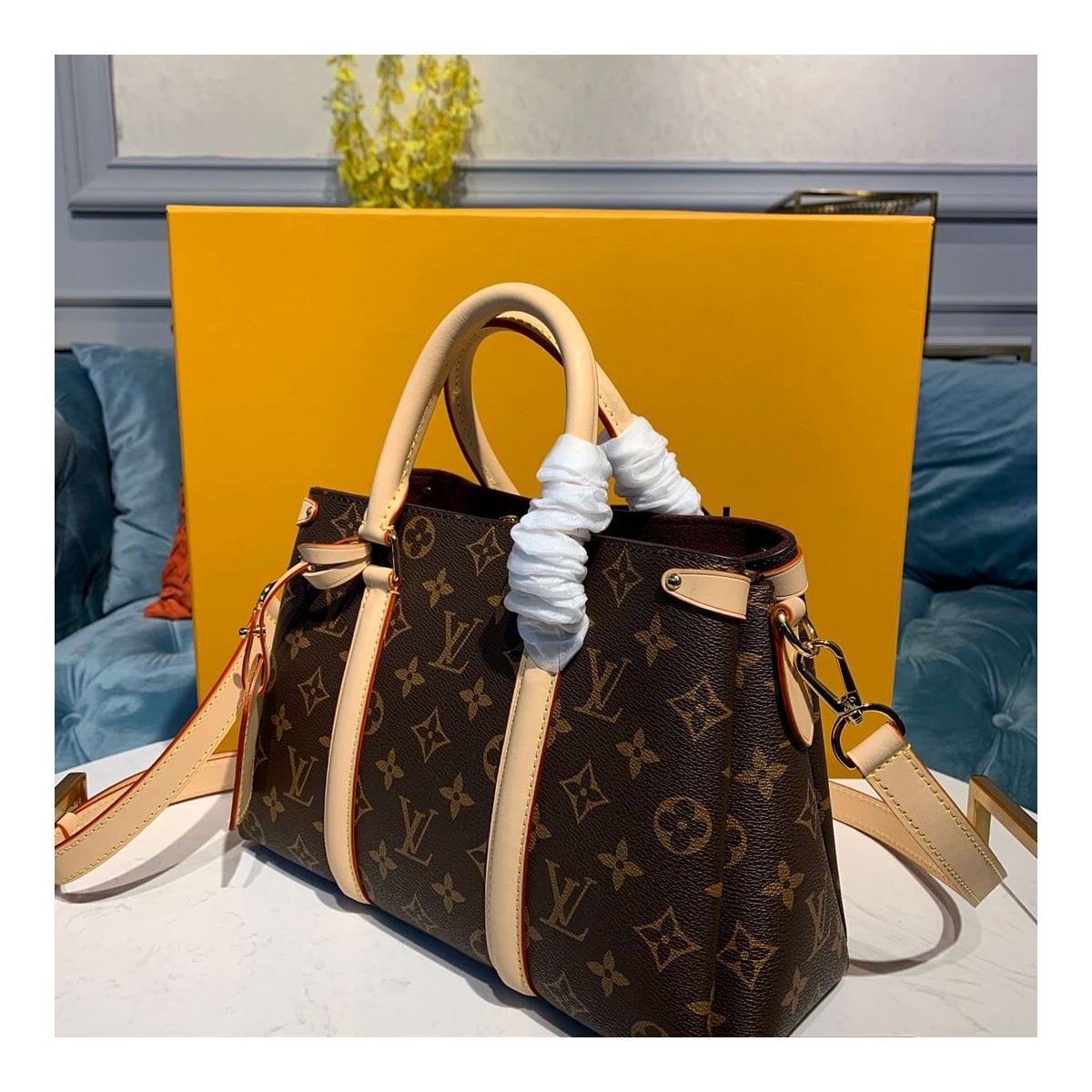 Louis Vuitton Monogram Canvas Soufflot BB M44815