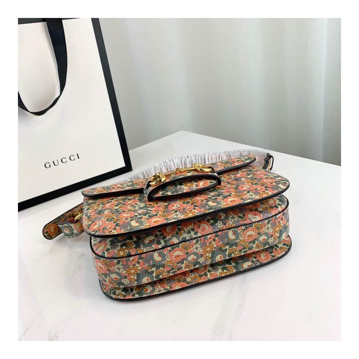 Gucci Horsebit 1955 Liberty London Bag 602204