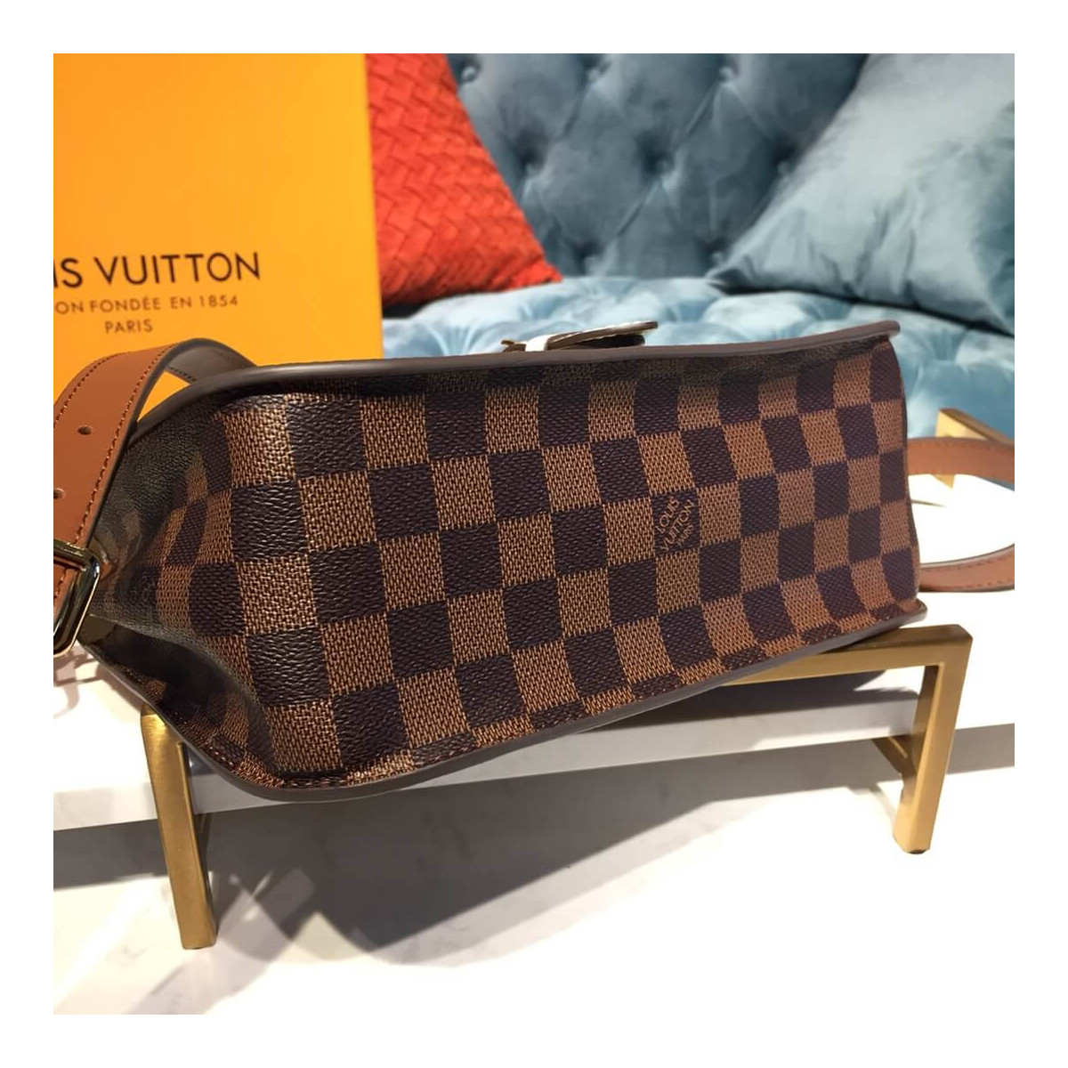 Louis Vuitton Damier Ebene Beaumarchais N40146 N40147 N40148