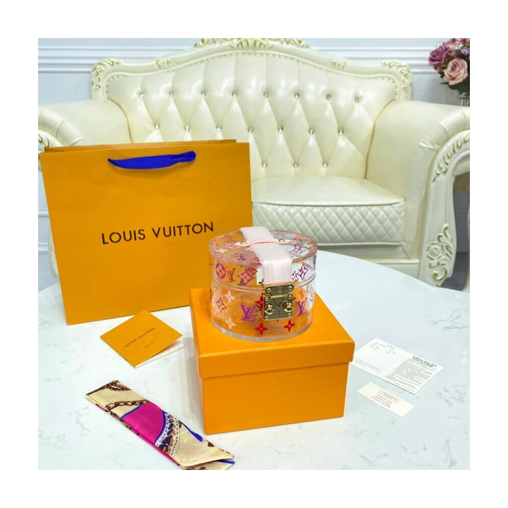 Louis Vuitton Plexiglass Scott Box Pink GI0362