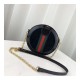 Gucci Suede Ophidia Mini Round Shoulder Bag 550618