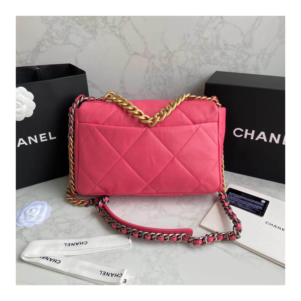 Chanel 19 Lambskin Flap Bag AS1160