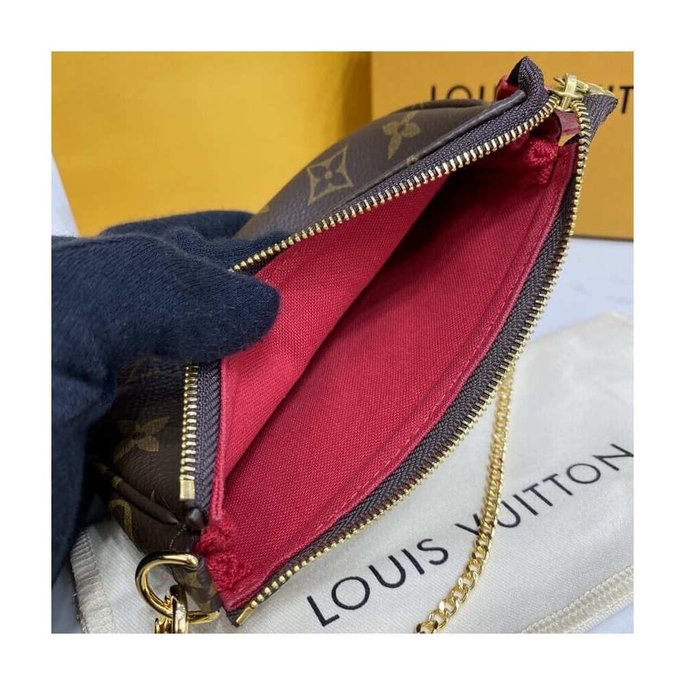 Louis Vuitton Monogram Canvas Mini Pochette Accessoires M80863