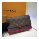 Louis Vuitton Monogram Canvas Flore Chain Wallet M67404 M67405