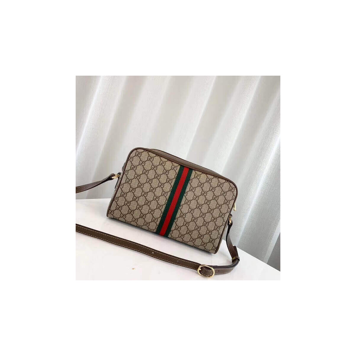 Gucci Ophidia GG Supreme Small Shoulder Bag 517080