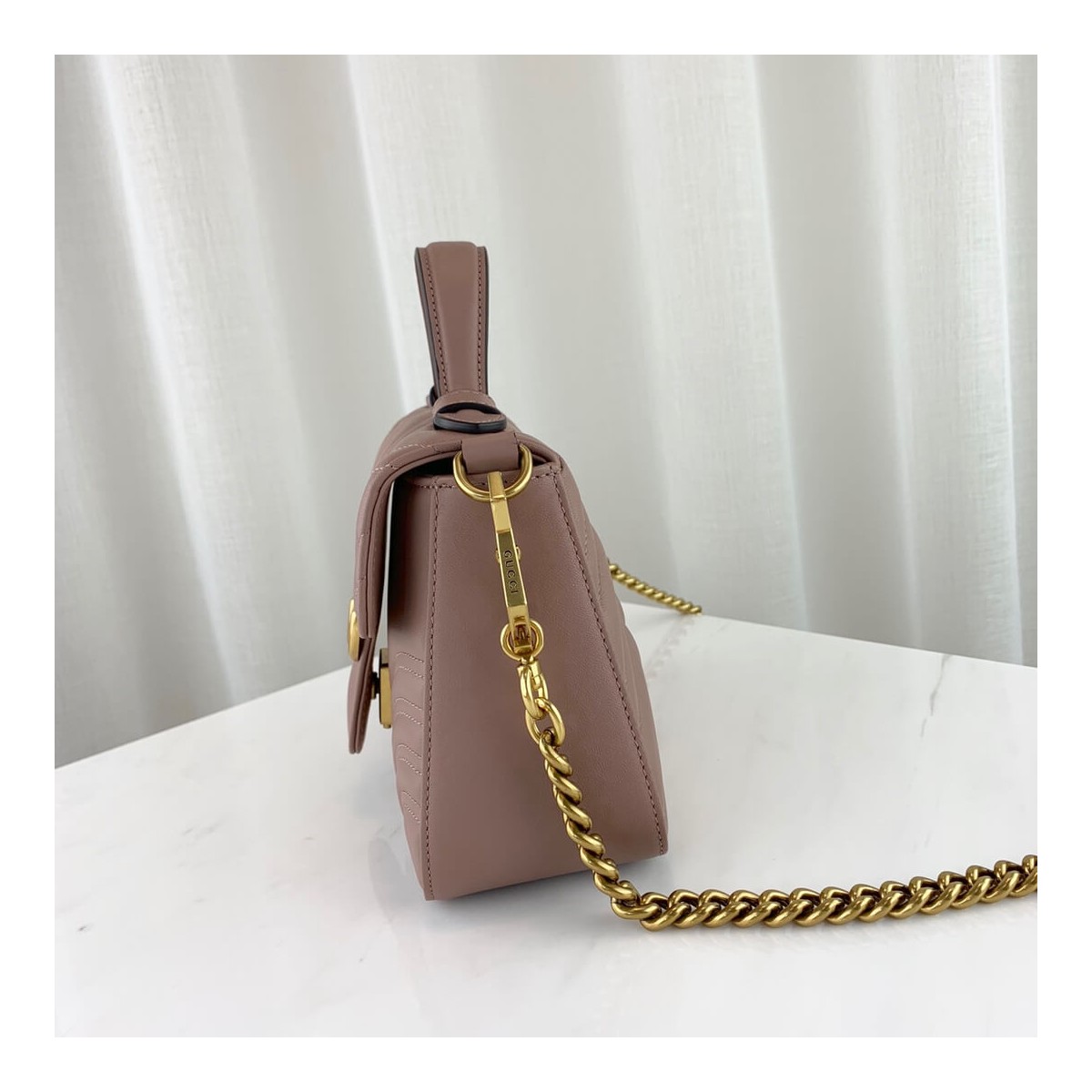 Gucci GG Marmont Mini Top Handle Bag 547260