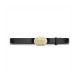 Gucci Leather Belt With Interlocking G Buckle 598092