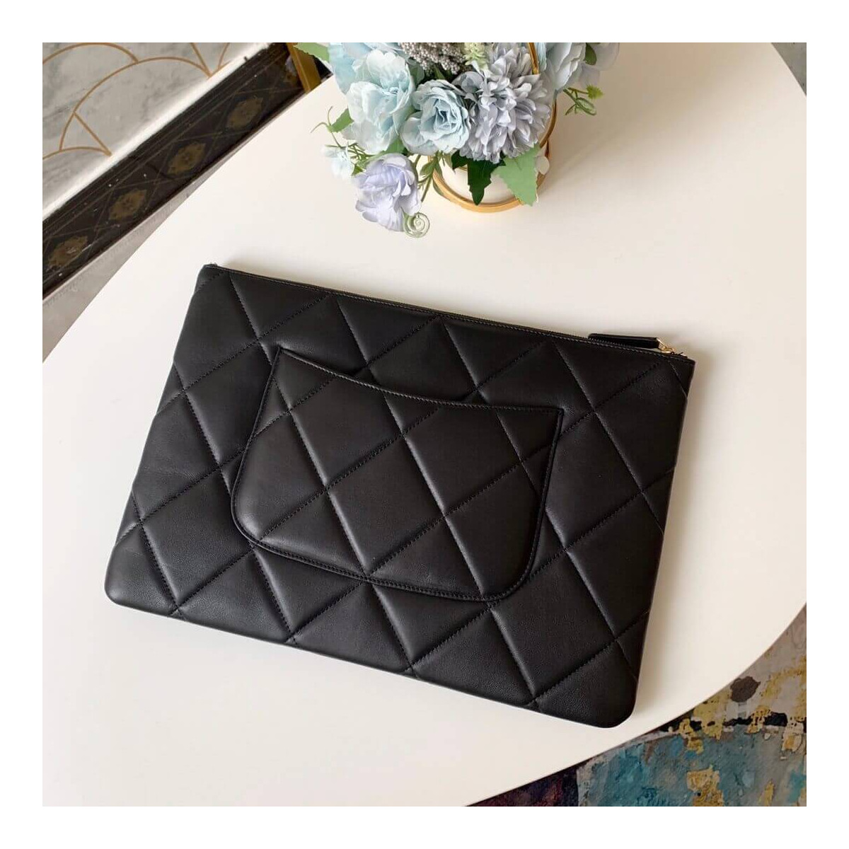 Chanel Larger Zip Pouch 31531-1