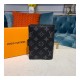 Louis Vuitton Monogram Eclipse Small Ring Agenda Cover R20005