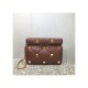 Valentino Roman Stud The Shoulder Bag In Nappa With Chain 1189S