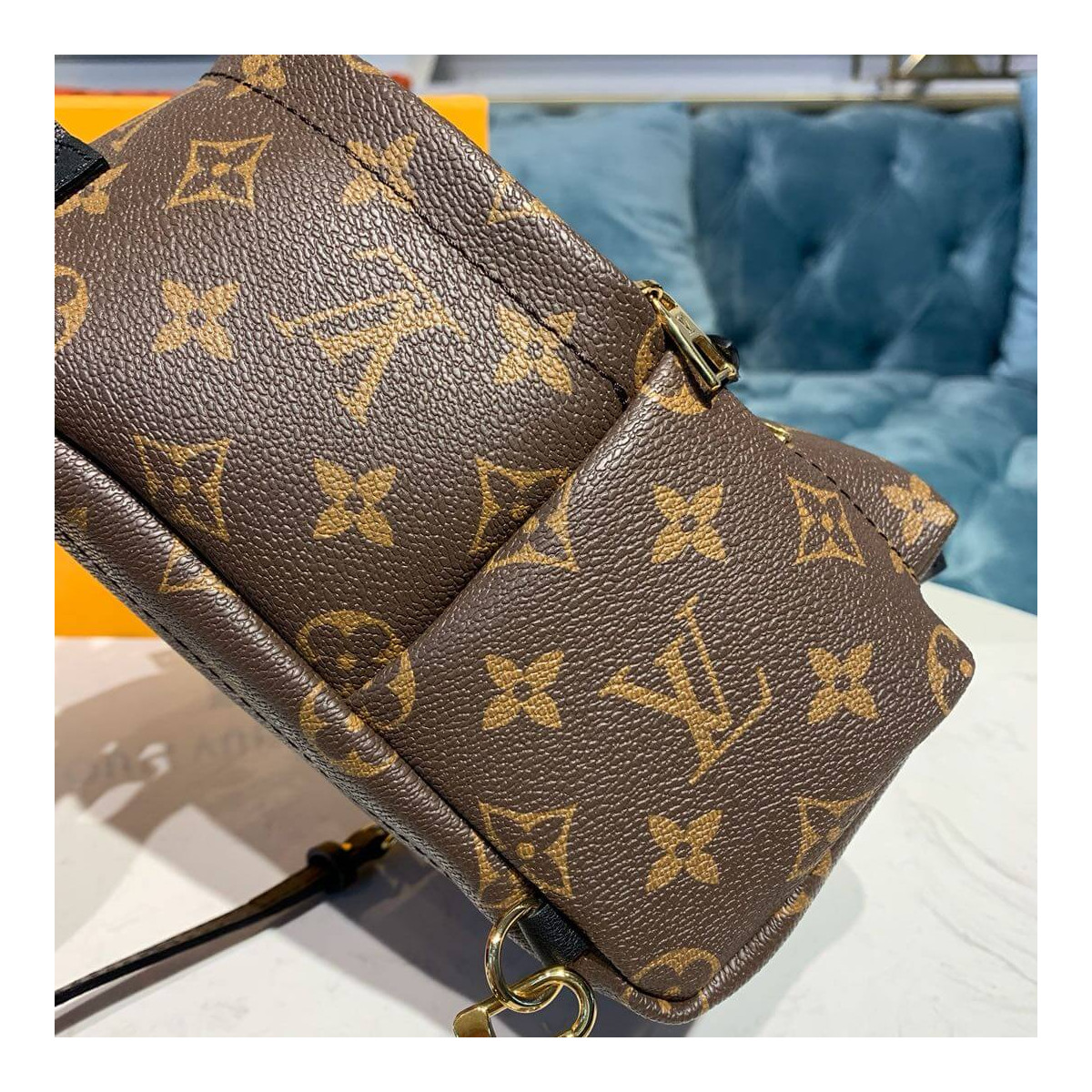 Louis Vuitton Monogram Canvas Palm Springs Backpack Mini M41562