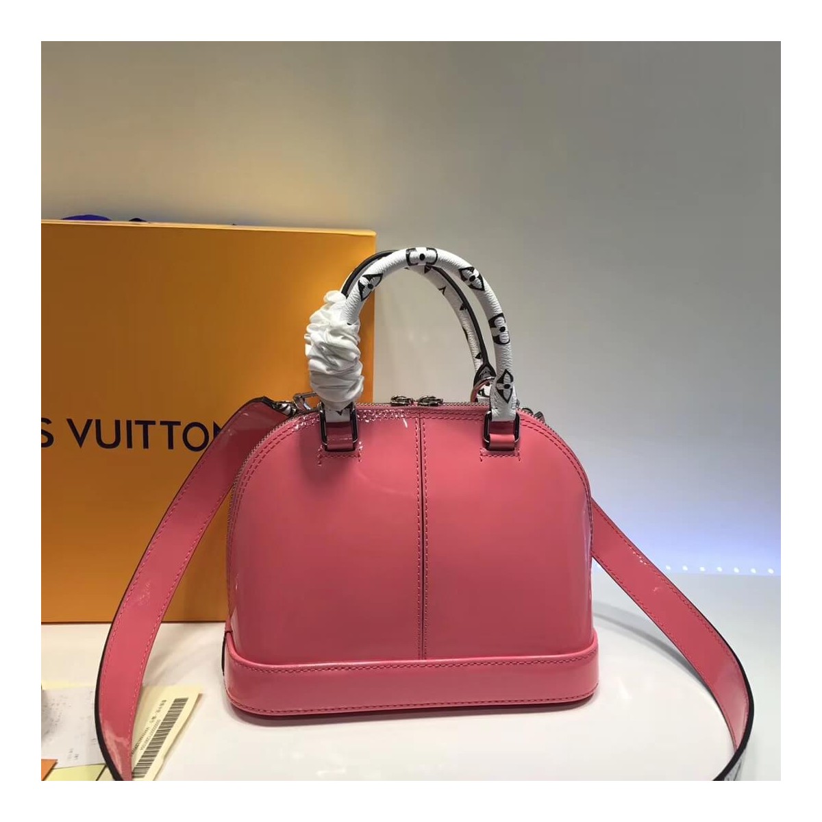 Louis Vuitton Patent Leather Alma BB M54785