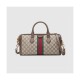 Gucci Ophidia GG Medium Top Handle Bag 524532 Coffee