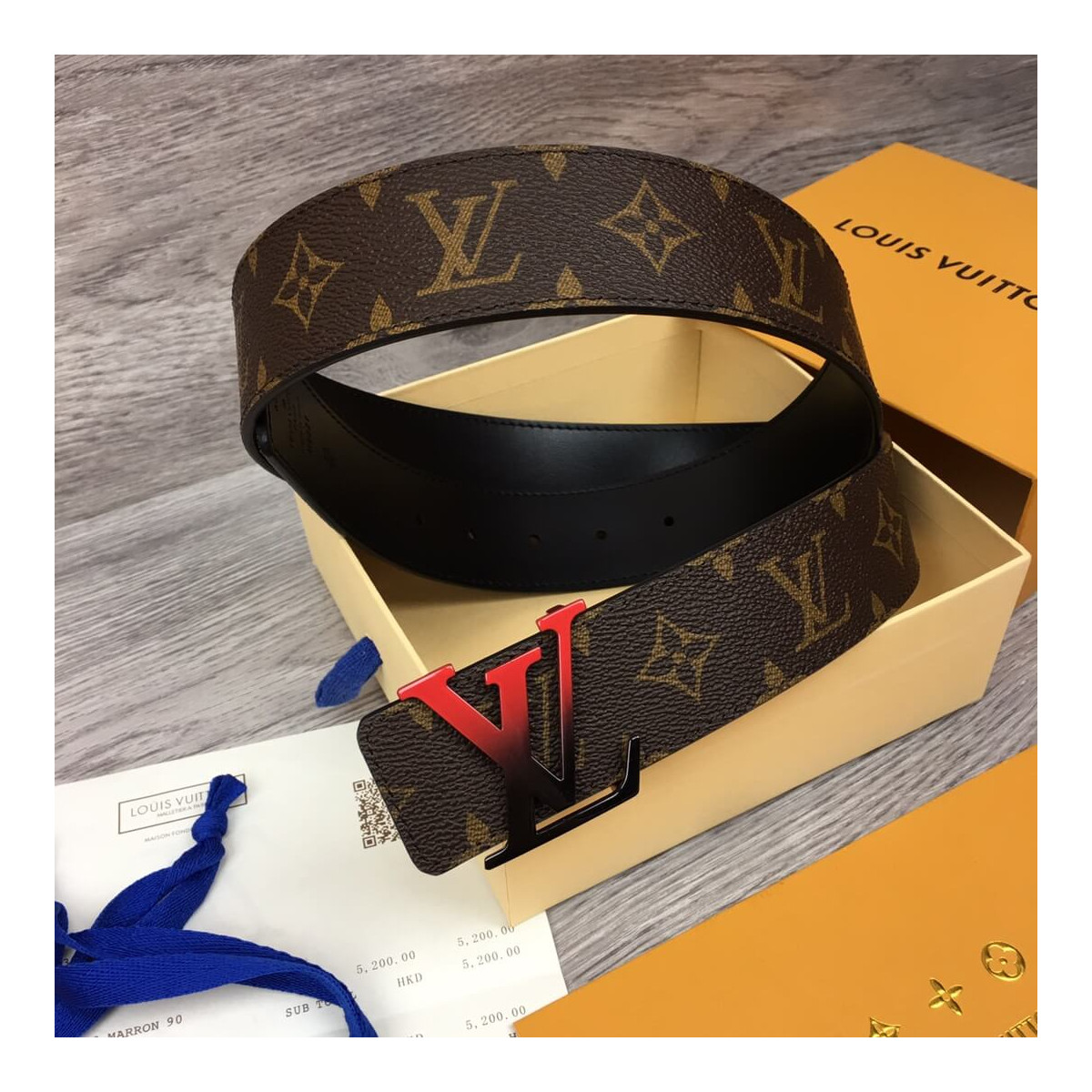 Louis Vuitton Sunset 40mm Reversible Belt M0225