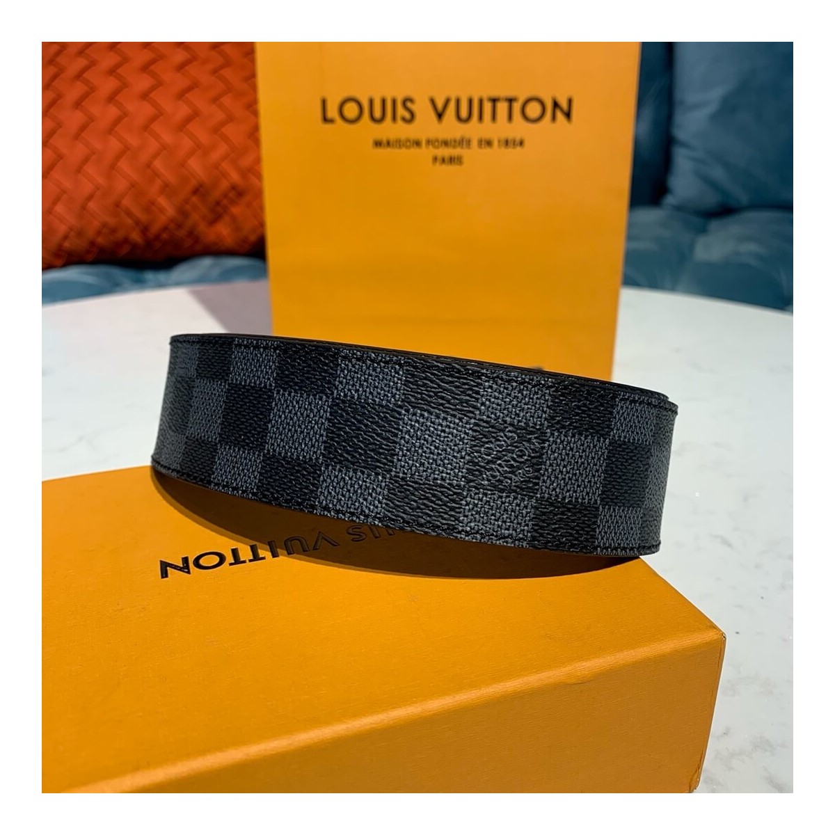 Louis Vuitton Neo Trunk 40mm Reversible Belt M0184U