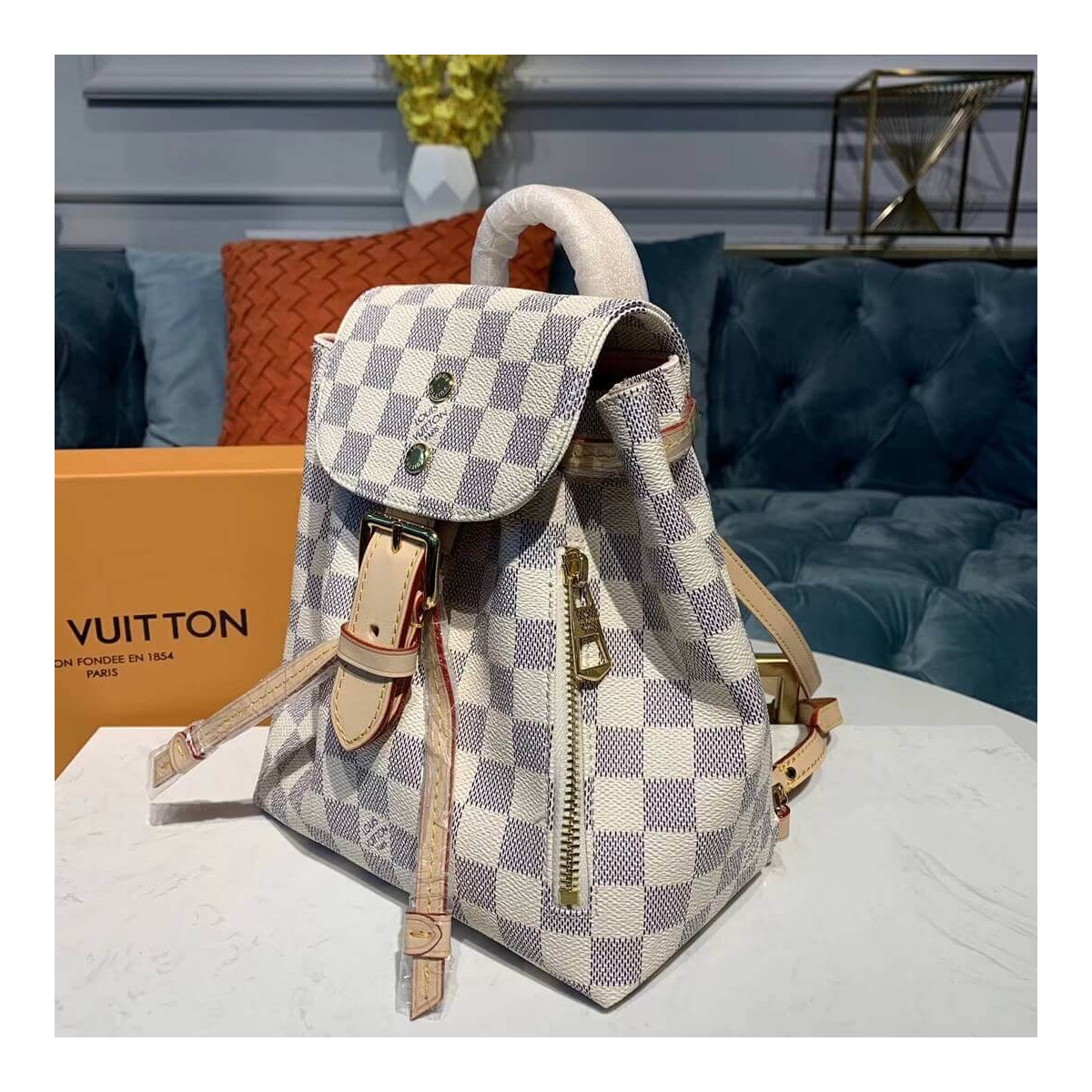 Louis Vuitton Damier Azur Sperone BB N44026