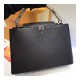 Louis Vuitton Taurillon Leather And Python Capucines MM N91711