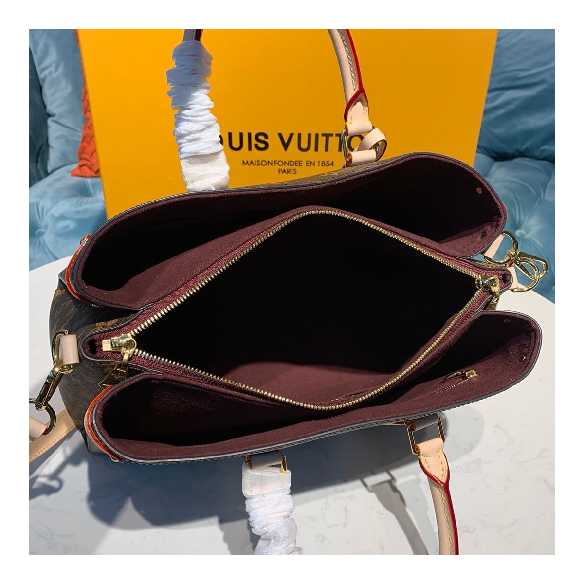 Louis Vuitton Monogram Canvas Soufflot MM M44816