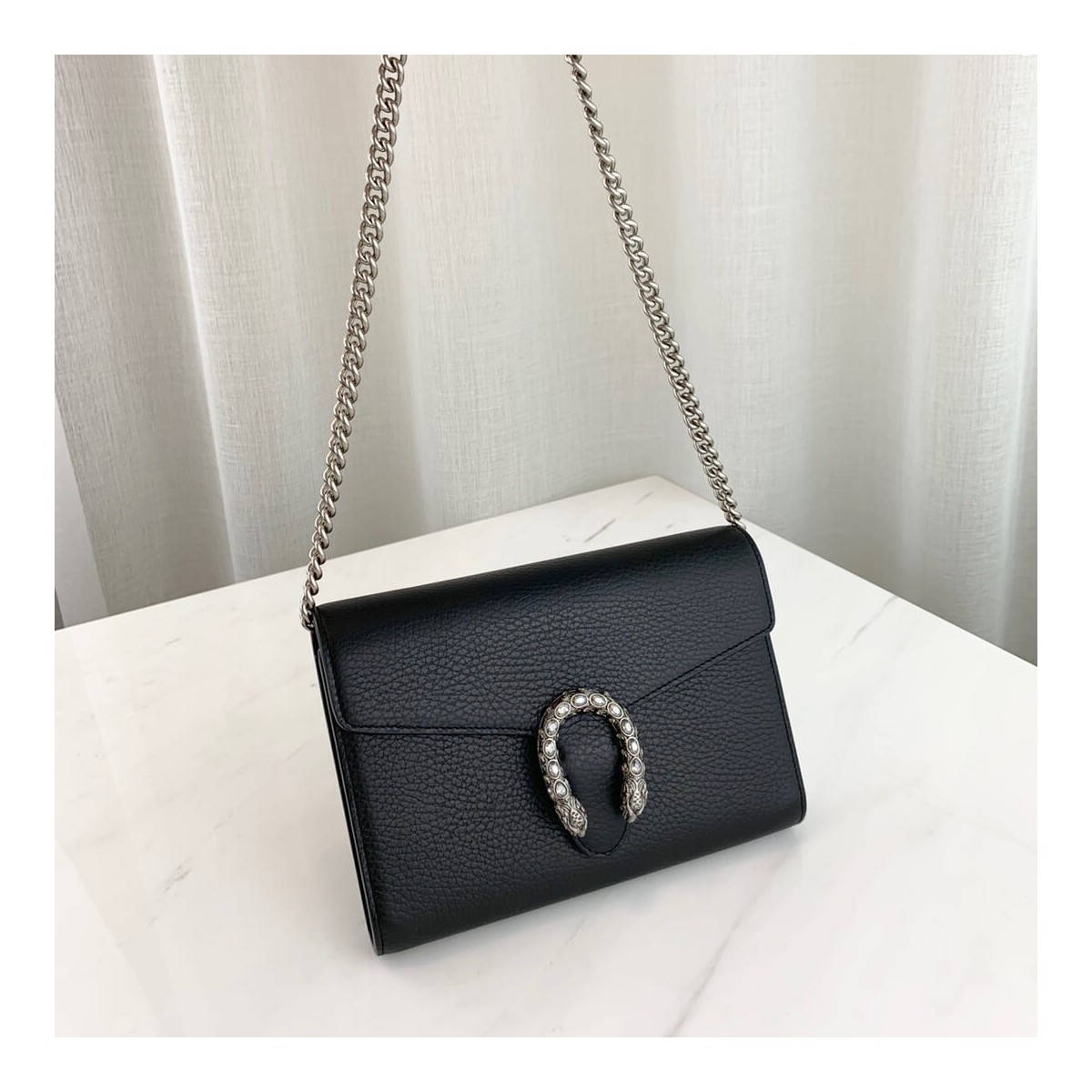 Gucci Dionysus Leather Mini Chain Bag 401231