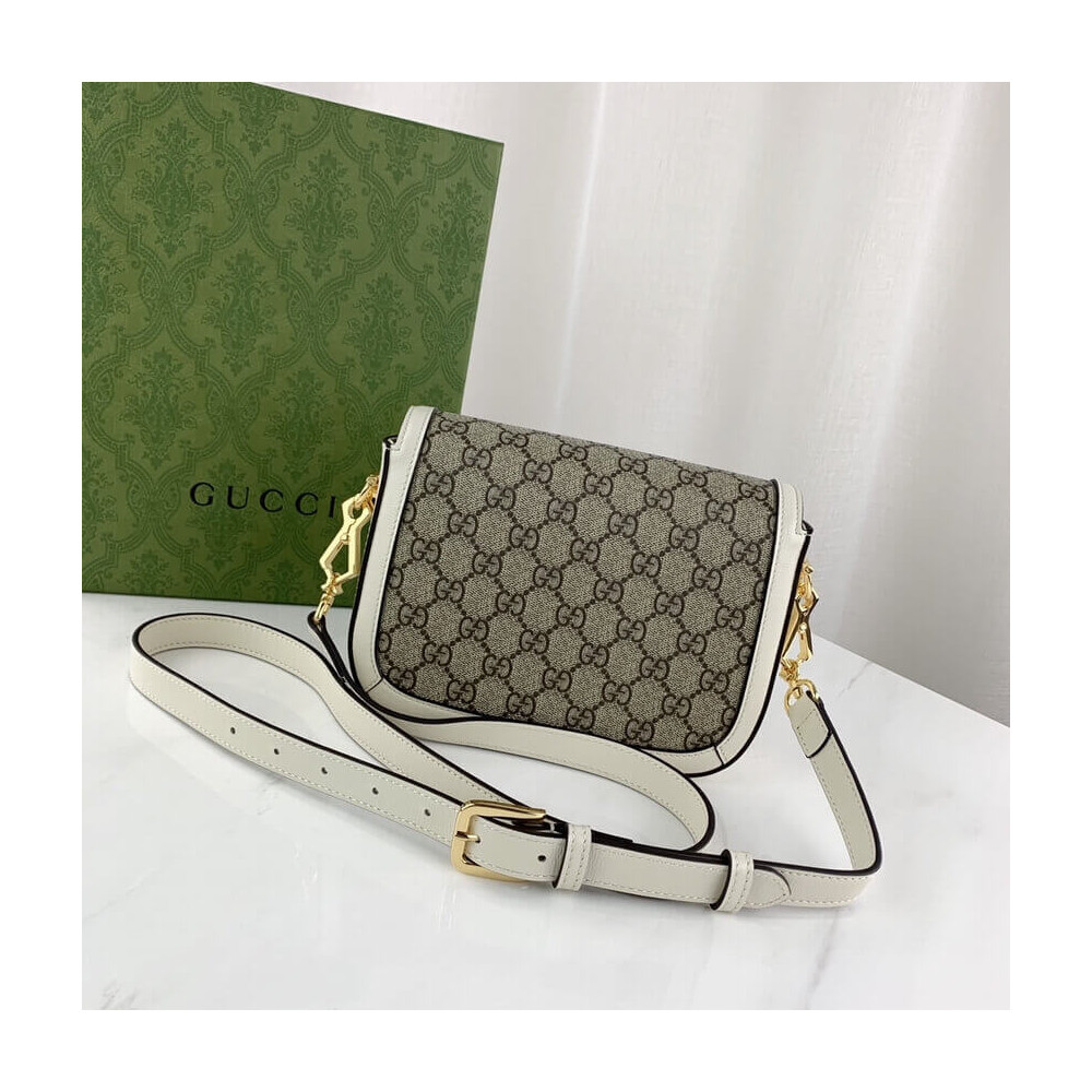 Gucci Horsebit 1955 Mini Bag in GG Supreme 658574