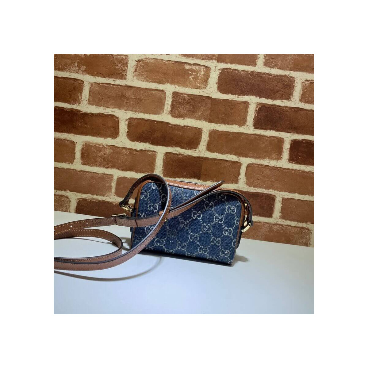 Gucci Denim Ophidia GG Mini Bag 517350