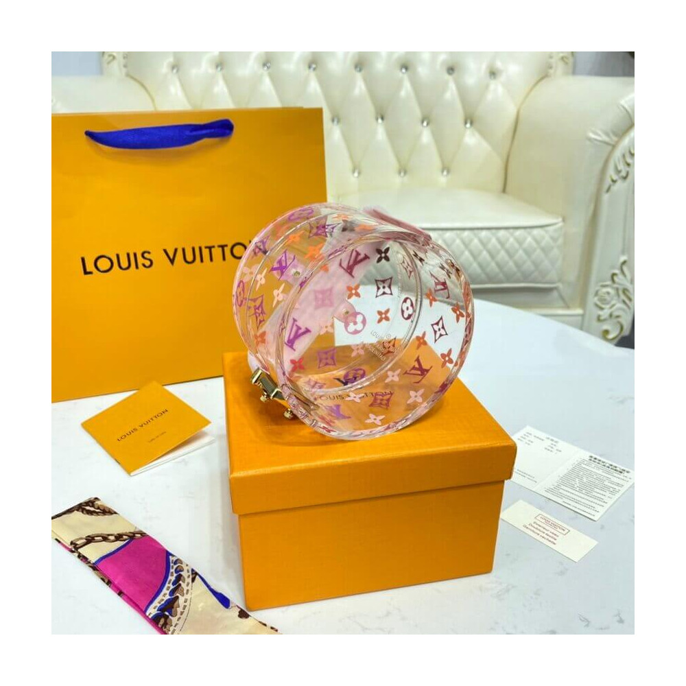 Louis Vuitton Plexiglass Scott Box Pink GI0362