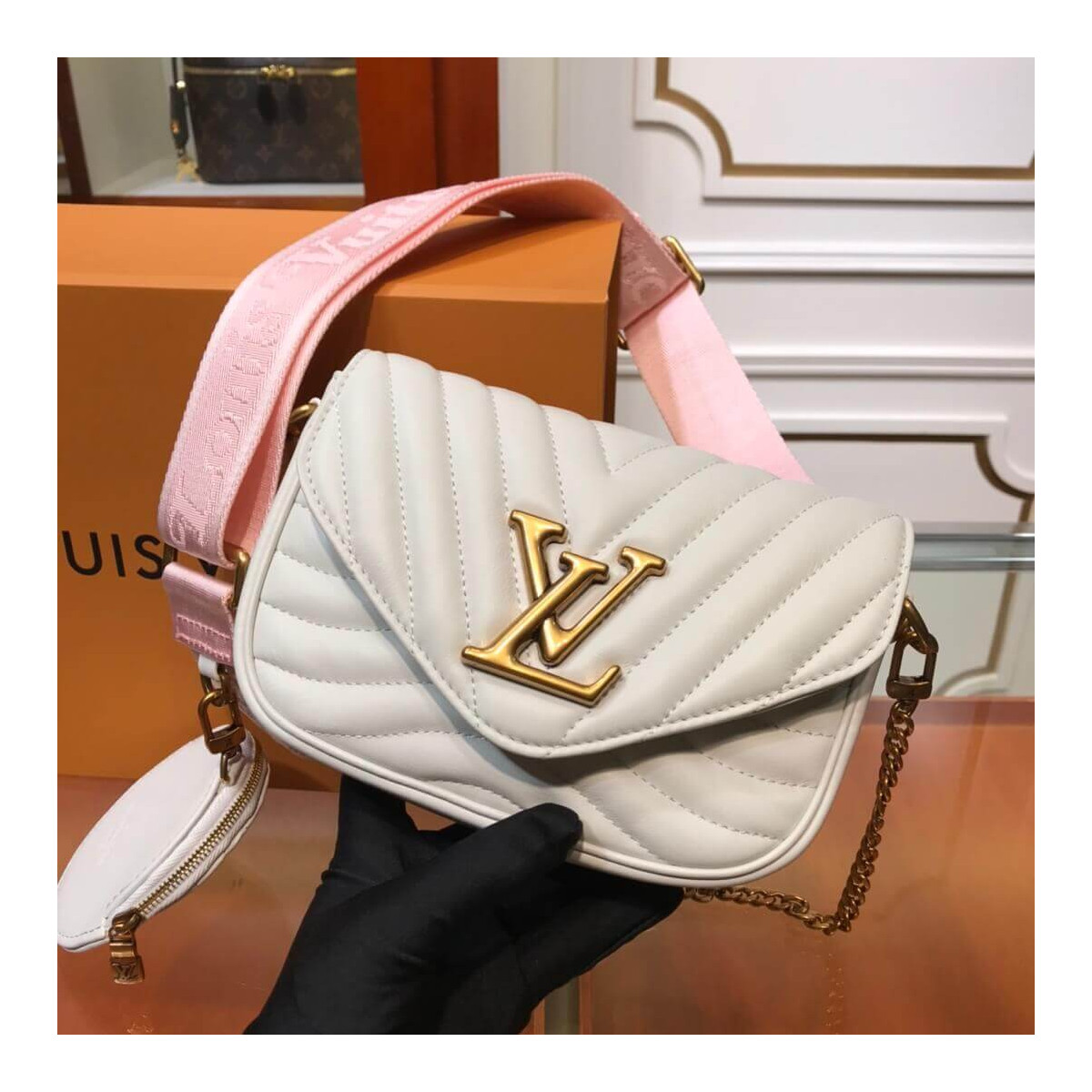 Louis Vuitton New Wave Multi-Pochette M56461 M56466 M56471