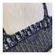 Dior Oblique Embroidered Velvet Book Tote M1286Z