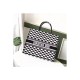 Christian Dior Book Tote Black And White Bag M1286