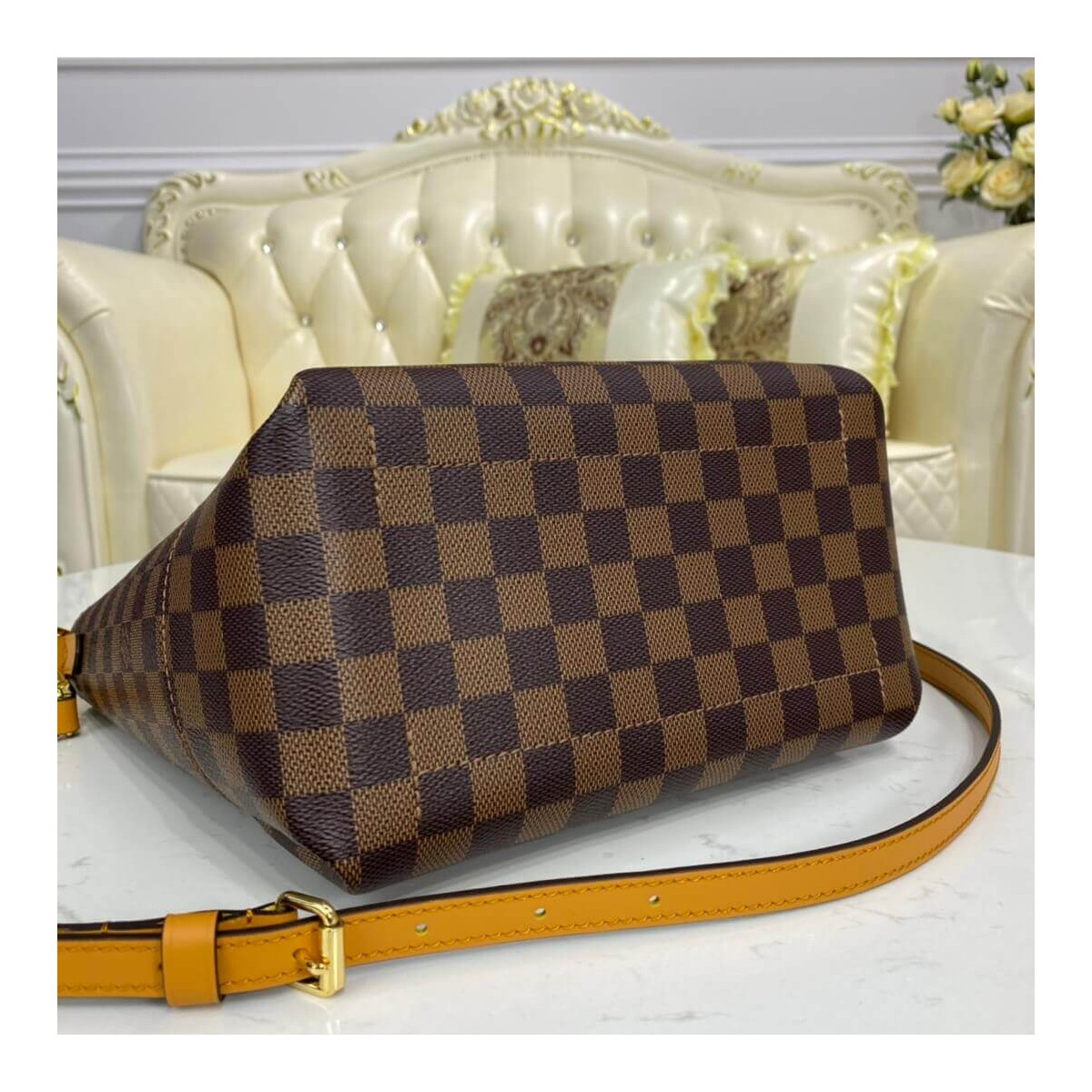 Louis Vuitton Damier Belmont PM N60297 N60348