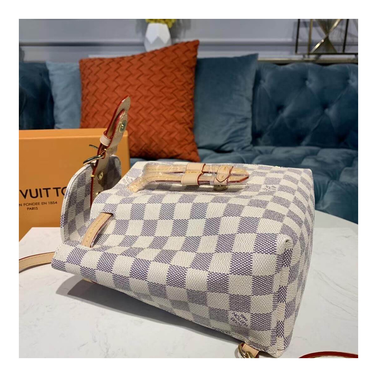 Louis Vuitton Damier Azur Sperone BB N44026