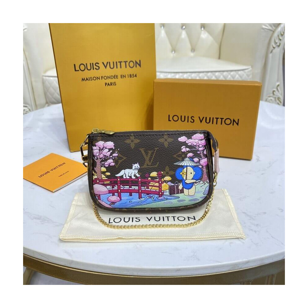 Louis Vuitton Monogram Canvas Mini Pochette Accessoires M45905