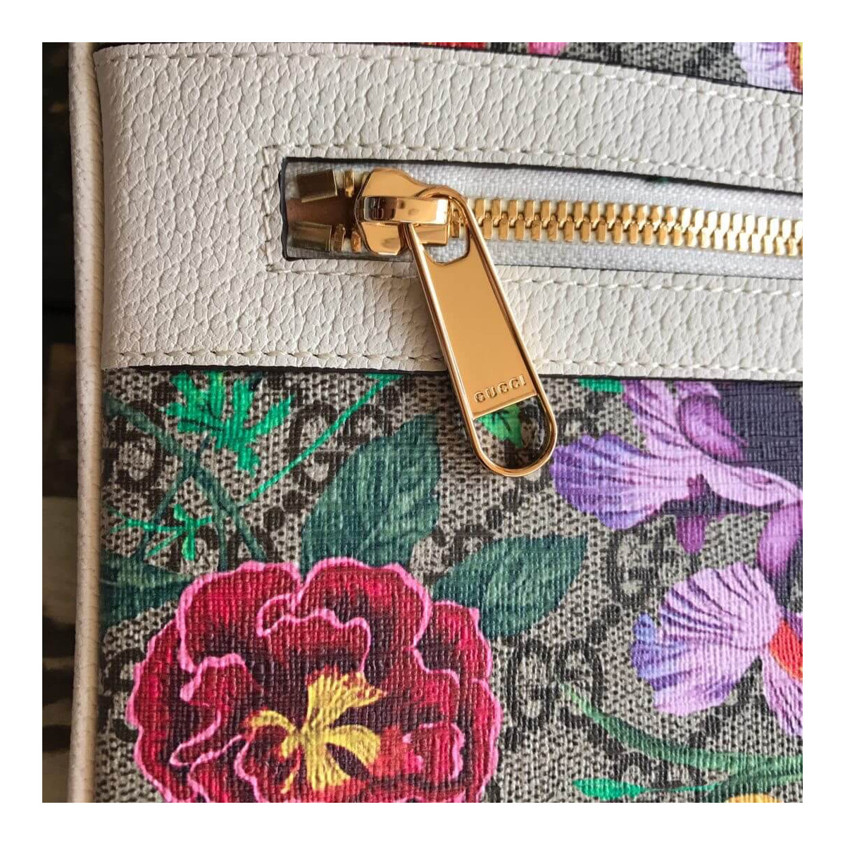 Gucci Ophidia GG Flora Pouch 517551