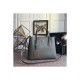 Prada Two-Tone Saffiano Leather Double Bag 1BG775 Grey/Brown