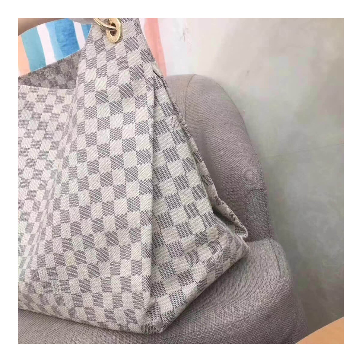 Louis Vuitton Damier Azur Canvas Artsy GM N41173